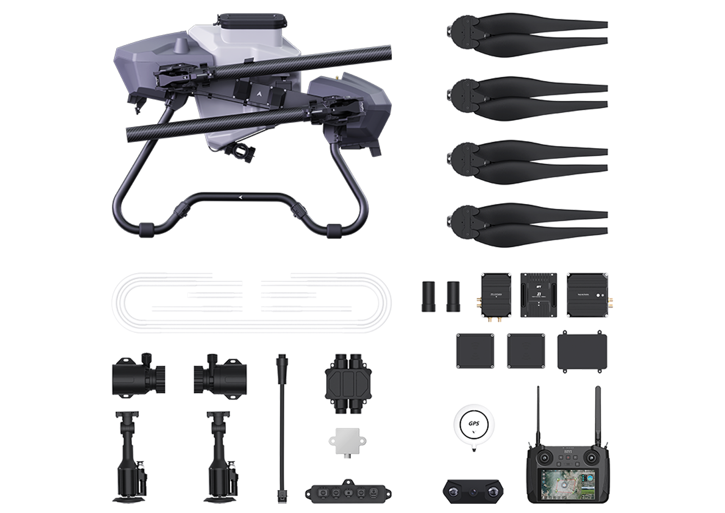 ADT F50P csomag elemei